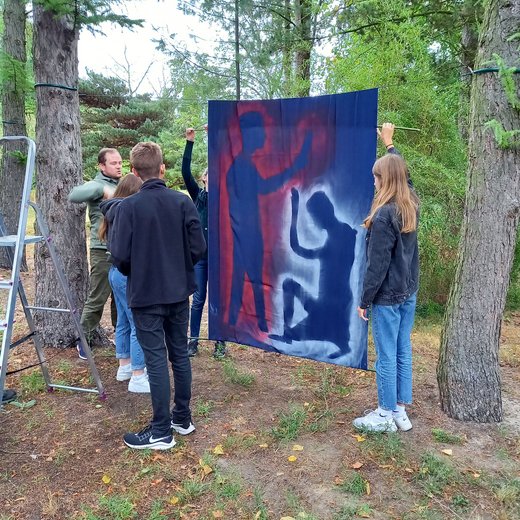 Schatten-Riss Ausst Krumpuhler Weg_ Foto Henriette Panik, Museum Reinickendorf