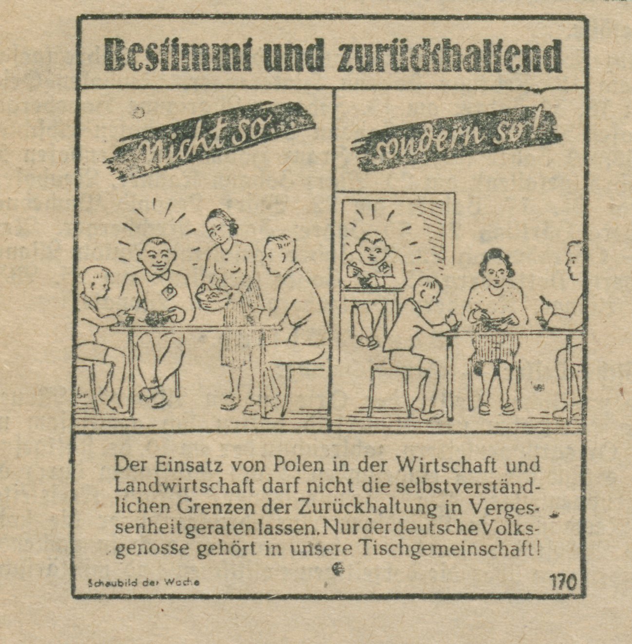 "Schaubild der Woche", Amstettner Anzeiger, 18. April 1943