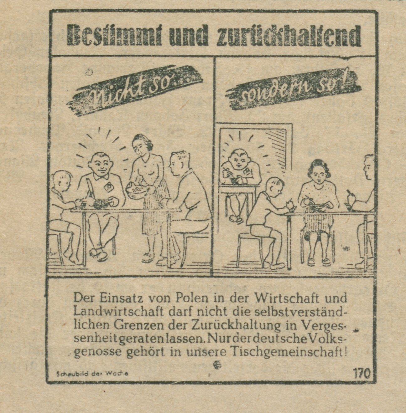 "Schaubild der Woche", Amstettner Anzeiger, 18. April 1943 &copy; Bibliothek der Universit&auml;t Wien