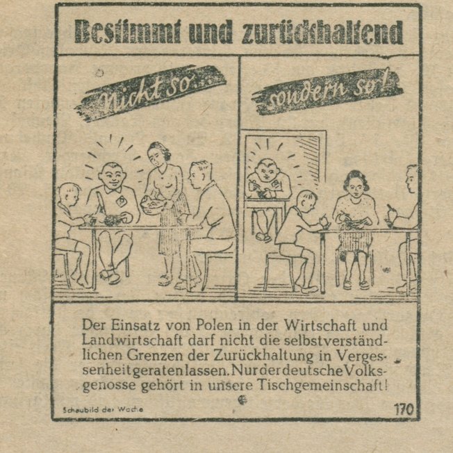 "Schaubild der Woche", Amstettner Anzeiger, 18. April 1943