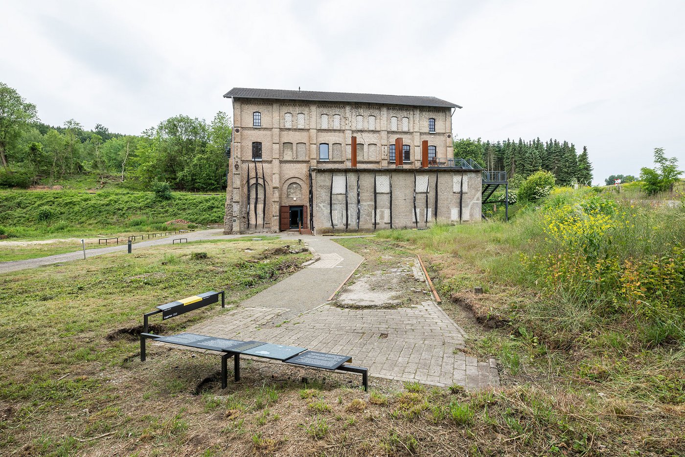 Die Gedenkstätte Augustaschacht, Foto Christa Henke