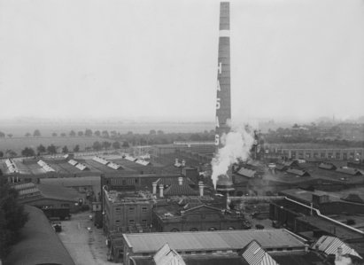 Werksgel&auml;nde der HASAG in Leipzig, um 1940, Gedenkst&auml;tte f&uuml;r Zwangsarbeit Leipzig