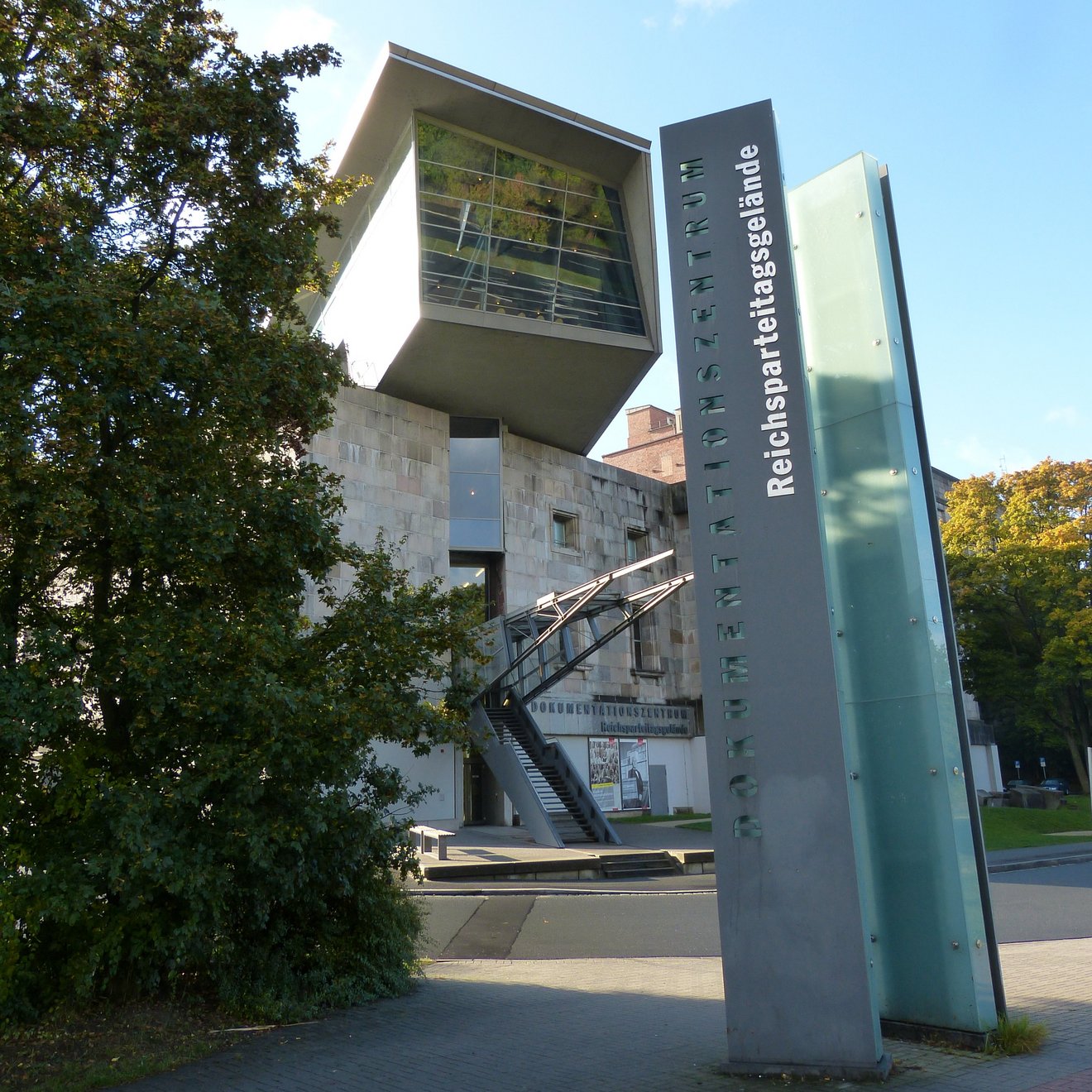 The entrance to the Documentation Centre Nazi Party Rally Grounds, Nuremberg (2016) Documentation Centre Nazi Party Rally Grounds 