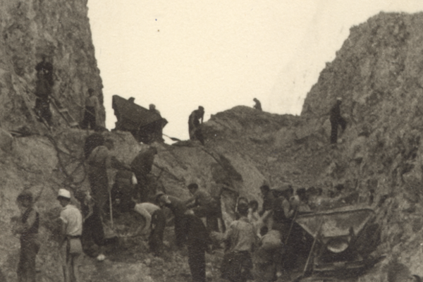  jüdische Zwangsarbeiter in Karya, 1943 © Andreas Assael 