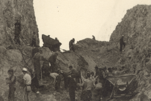  jüdische Zwangsarbeiter in Karya, 1943 © Andreas Assael 
