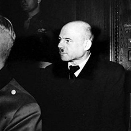 Fritz Sauckel als Angeklagter bei den Nürnberger Prozessen, 1946, USHMM