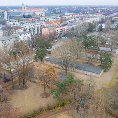 Das Dokumentationszentrum NS-Zwangsarbeit inmitten des Stadtviertels Berlin-Sch&ouml;neweide, Dokumentationszentrum NS-Zwangsarbeit
