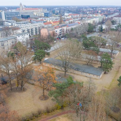 Das Dokumentationszentrum NS-Zwangsarbeit inmitten des Stadtviertels Berlin-Sch&ouml;neweide, Dokumentationszentrum NS-Zwangsarbeit