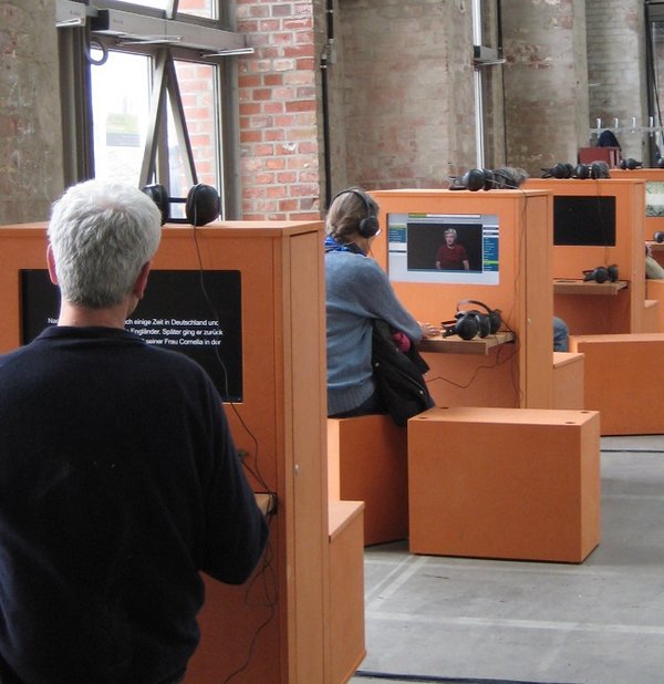 Ausstellung Media-Stationen