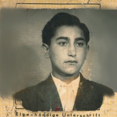 Otto Rosenberg als junger Mann, 1947, Landesverband Deutscher Sinti und Roma e.V.