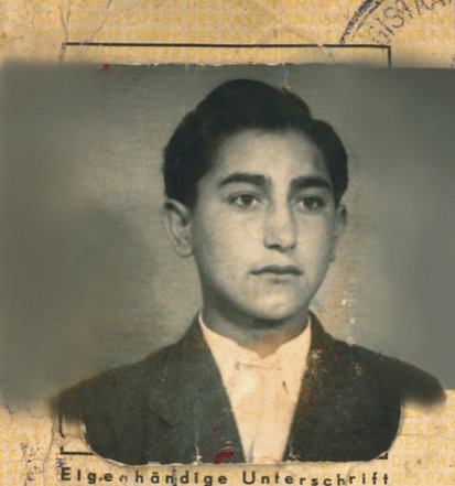 Otto Rosenberg as a young man, 1947, Berlin © Landesverband Deutscher Sinti und Roma e.V.