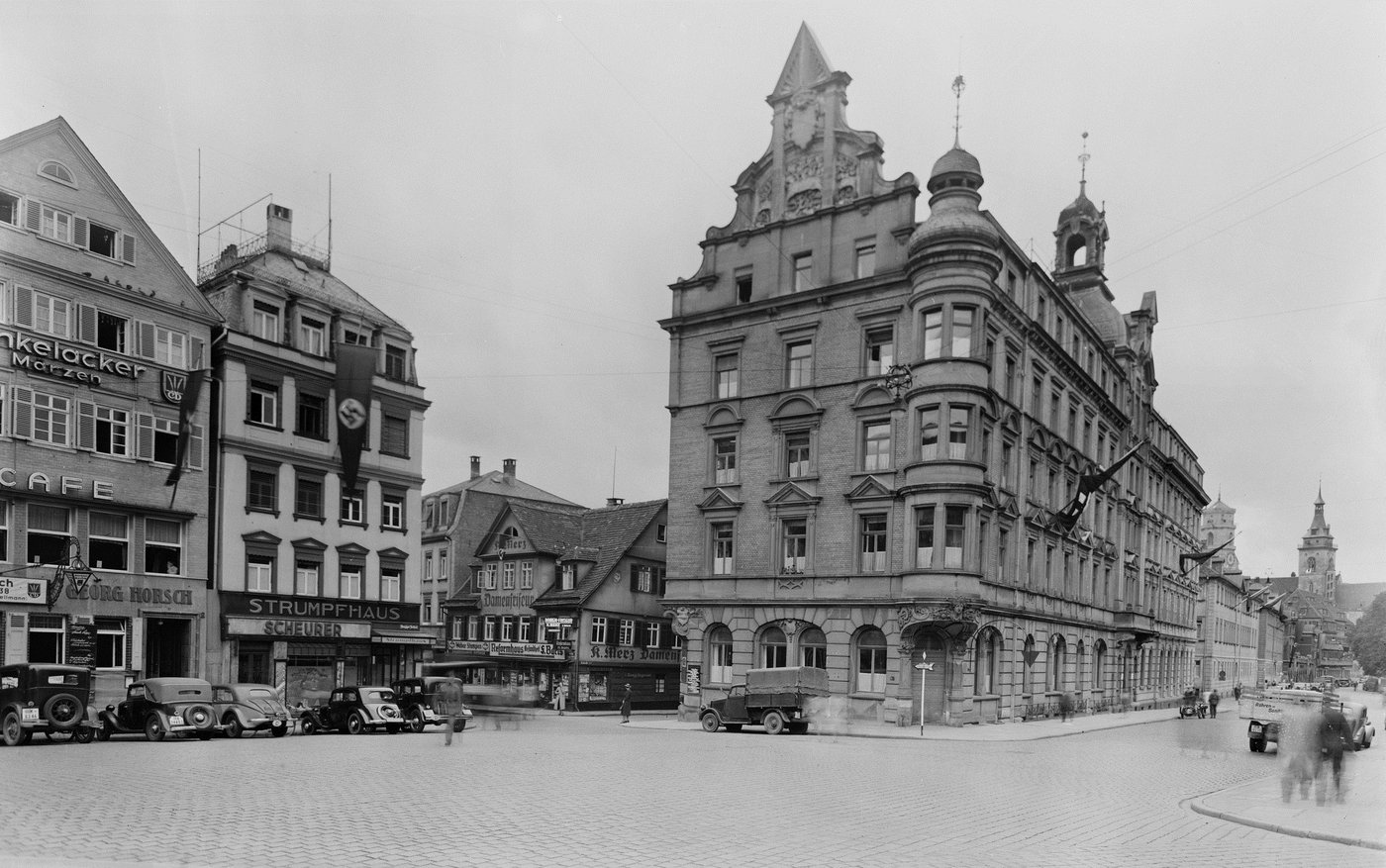 Die Gestapo-Zentrale in der NS-Zeit, Foto: Staatsarchiv Ludwigsburg, EL 228 a I Nr. 1223