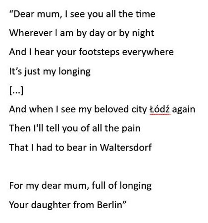 Translation of excerpts from the letter of 23 November 1944