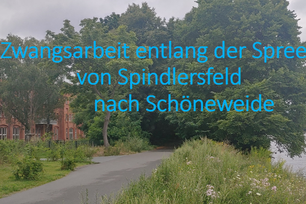 Fußweg entlang der Spree bei Spindlersfeld 