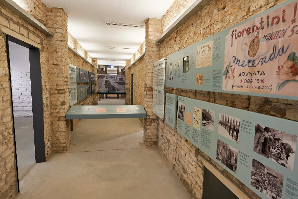 Blick in die Dauerausstellung über die italienischen Militärinternierten | Foto: Andreas Schoelzel