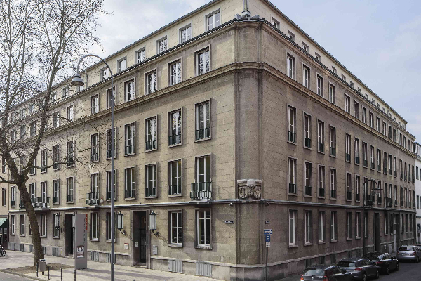 Aussenansicht des EL-DE-Haus Appellhofplatz23-25/Ecke Elisenstraße, 2016 (Foto: Joern Neumann)